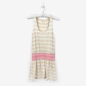 Lilly Pulitzer Tideline Mini Dress Size S Cotton Striped Coastal Girlcore Summer